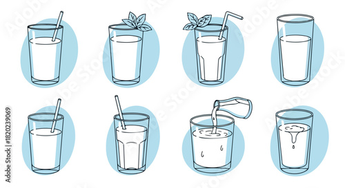 Keto soup and broth collection in mugs