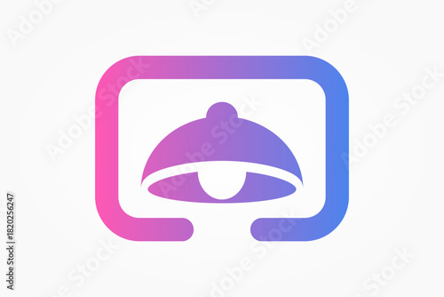 vector icon of a sleep lamp