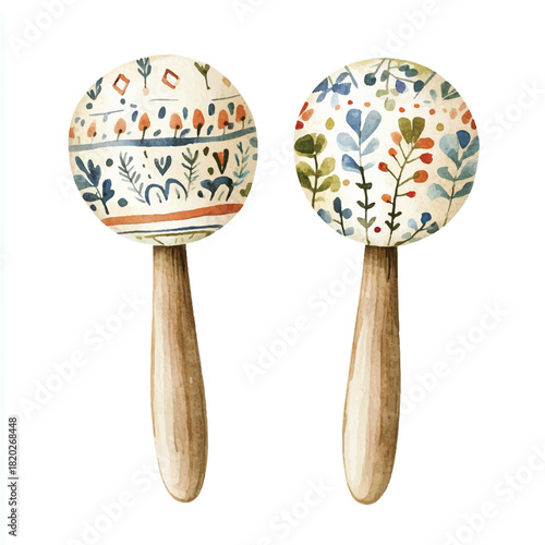 yuniazizah__cute_maraca_pair_with_painted_patterns_in_muted_nat_e90973d1-cb3b-4e06-b38c-a0f50f5e0803