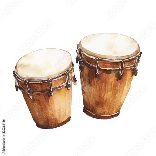 cute pair of bongo drums