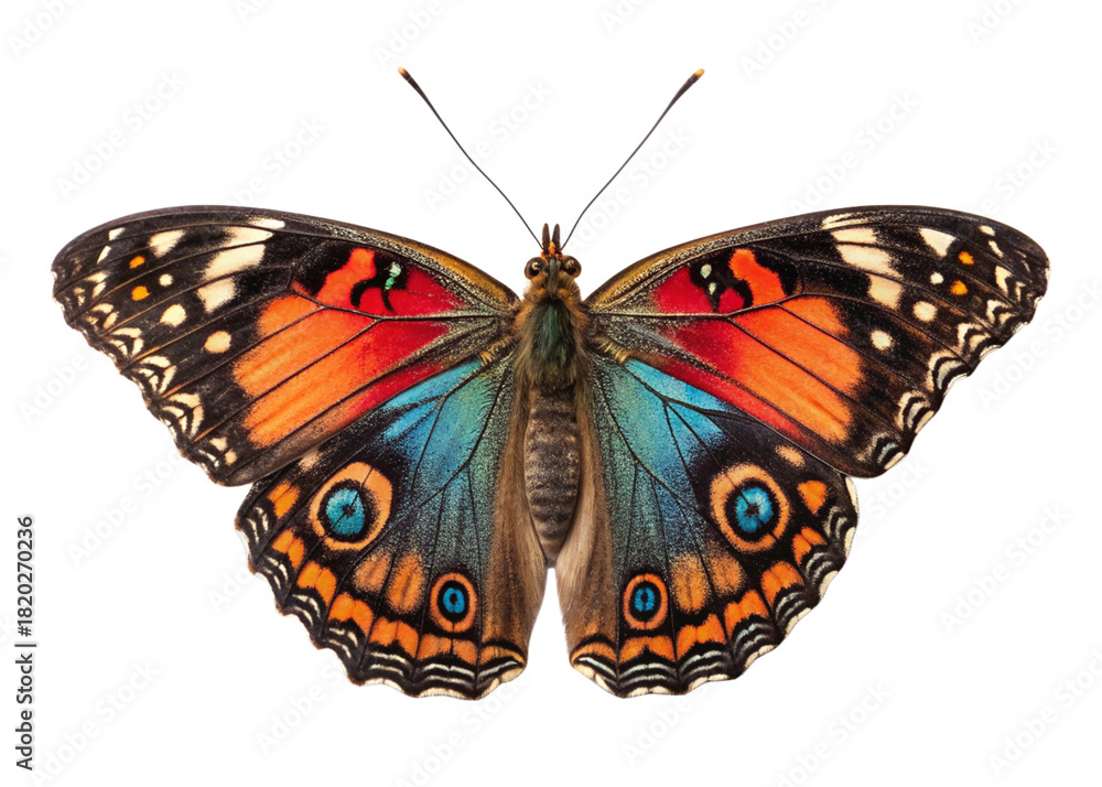 Fototapeta premium butterfly isolated on white background 2
