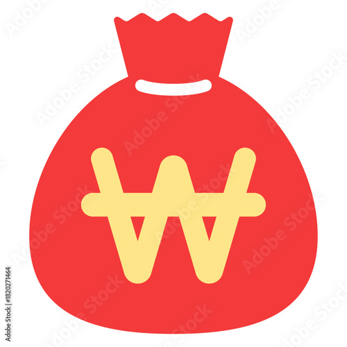 돈 주머니 일러스트