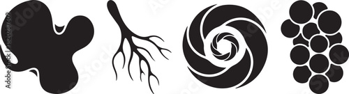 Vector file icon placeholder graphic for digital data content