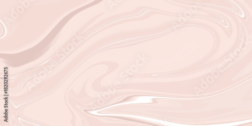 Swirling pink and white marble texture background liquid