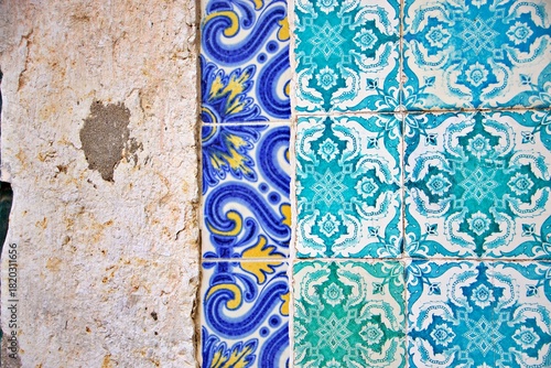 Fotografie Portugiesische Wandfliesen