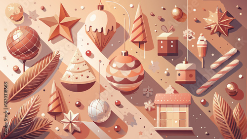 Celebrate the Holidays with Festive Christmas Ornaments and Decorations, Perfect for Adding Cheer to Your Home This Season with Holiday Magic