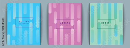 Memphis abstract pattern background with outlined cubes and bold layout