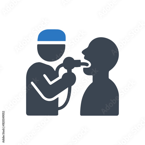 Endoscopy Internal Gastroscopy Procedure Icon