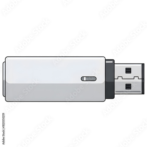 USB Flash Drive Vector Icon USB memory stick icon