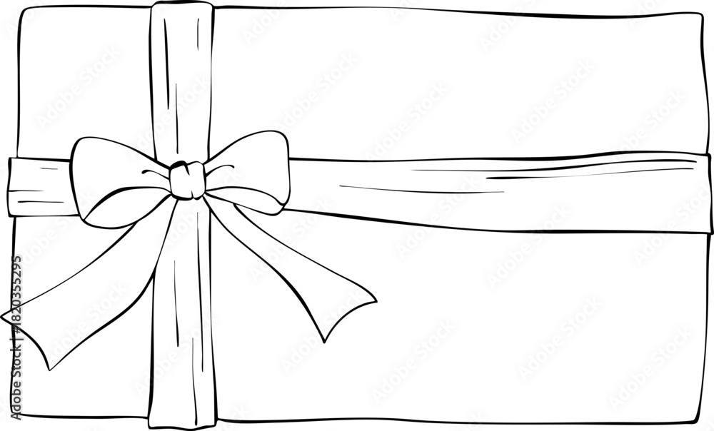 Fototapeta premium wedding vintage line drawing