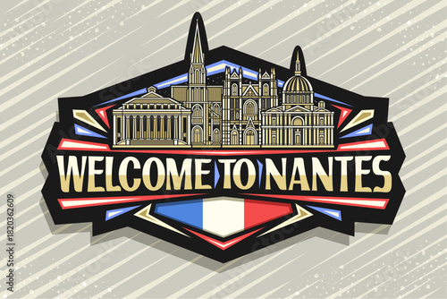Vector logo for Nantes