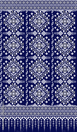 beautiful pixel tribal pattern inspired by each native pixel fabric like wayuu African native American southeast Asian traditional textile Thai silk pattern Aborigine Australian and Columbian fabric
