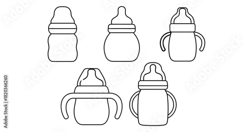 Adorable baby bottles collection for your newborn's feeding needs