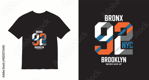 varsity style t-shirt design