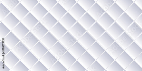 立体　幾何学　模様　シルバー　背景