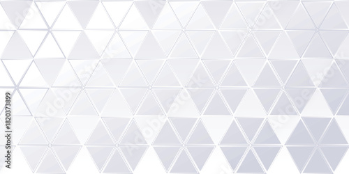 立体　幾何学　模様　シルバー　背景