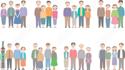 2世代家族セット子どもなし