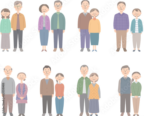 シニア夫婦全身セット