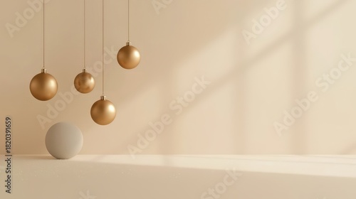 Modern Elegant Holiday Ornaments