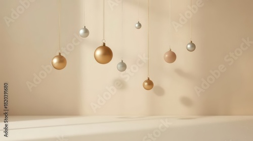Scandinavian Holiday Floating Elements