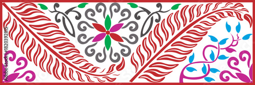 floral pattern that can be used for any decoration