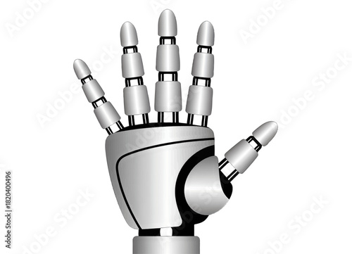 Robotic Hand with Waving Gesture