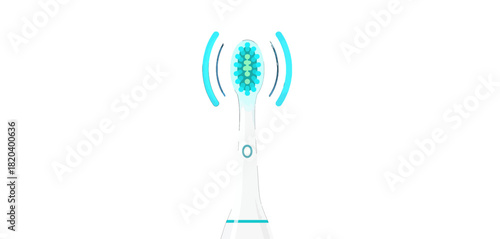 Smart Electric Toothbrush with Glowing Bristles