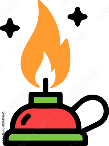 Burning bright scientific experimentation tool