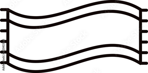 Stylish banner template for modern messages