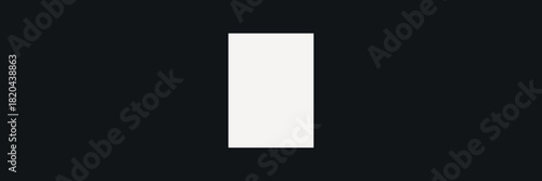 Rectangle frame background, black geometric design vector