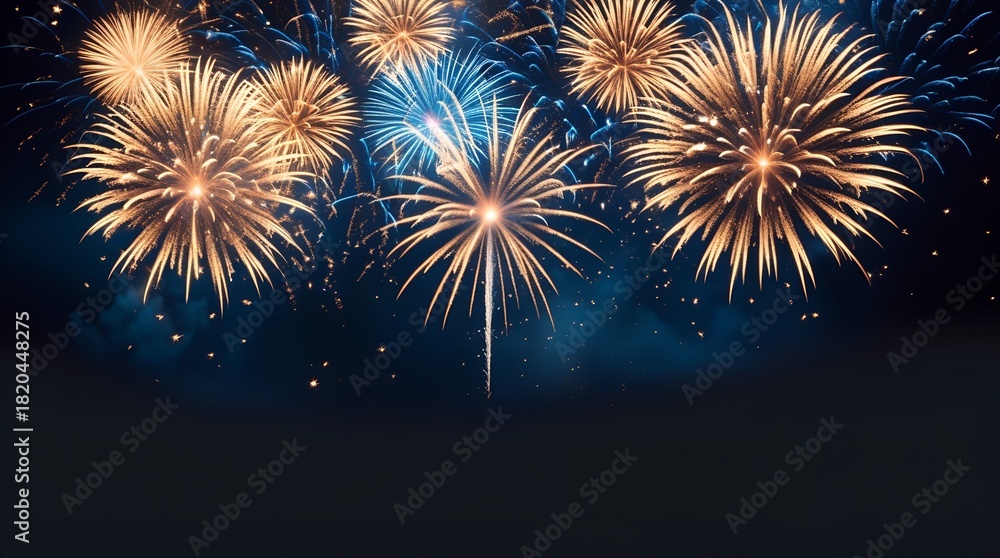 Fototapeta premium firewoks background