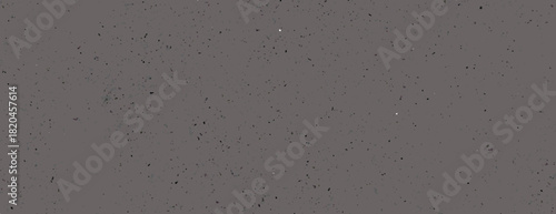 Gray background with a speckled texture, featuring small black dots. The background is gray and creates a subtle, textured background effect. Minimal grainy speckled texture background vector