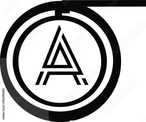 The overall minimalist style of the logo suggests a contemporary aesthetic, focusing on essential shapes and forms without unnecessary embellishments