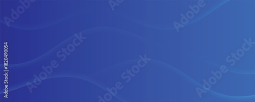 Abstract smooth blue abstract vector background with soft gradient curves and dynamic overlapping circular shapes, ideal for modern tech, corporate, or creative , modern