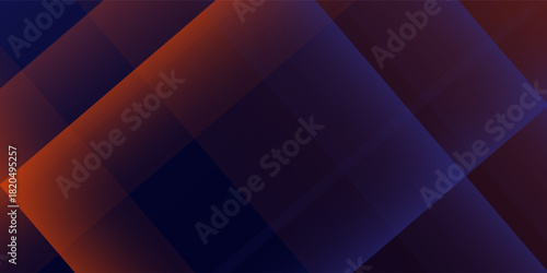 Abstract geometric dark blue and orange square theme overlap background modern graphic modern nice good neutral style old