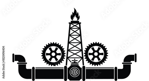 Modern oil and gas industry design for creative engineering projects