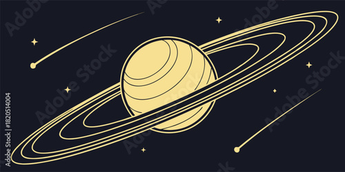 Curved cosmic galaxy vector, radiant star clusters, swirling nebula clouds, high-quality, smooth, premium design, black background, clear, professional, visually striking.