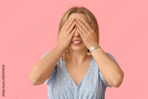 Young woman feeling shame o...