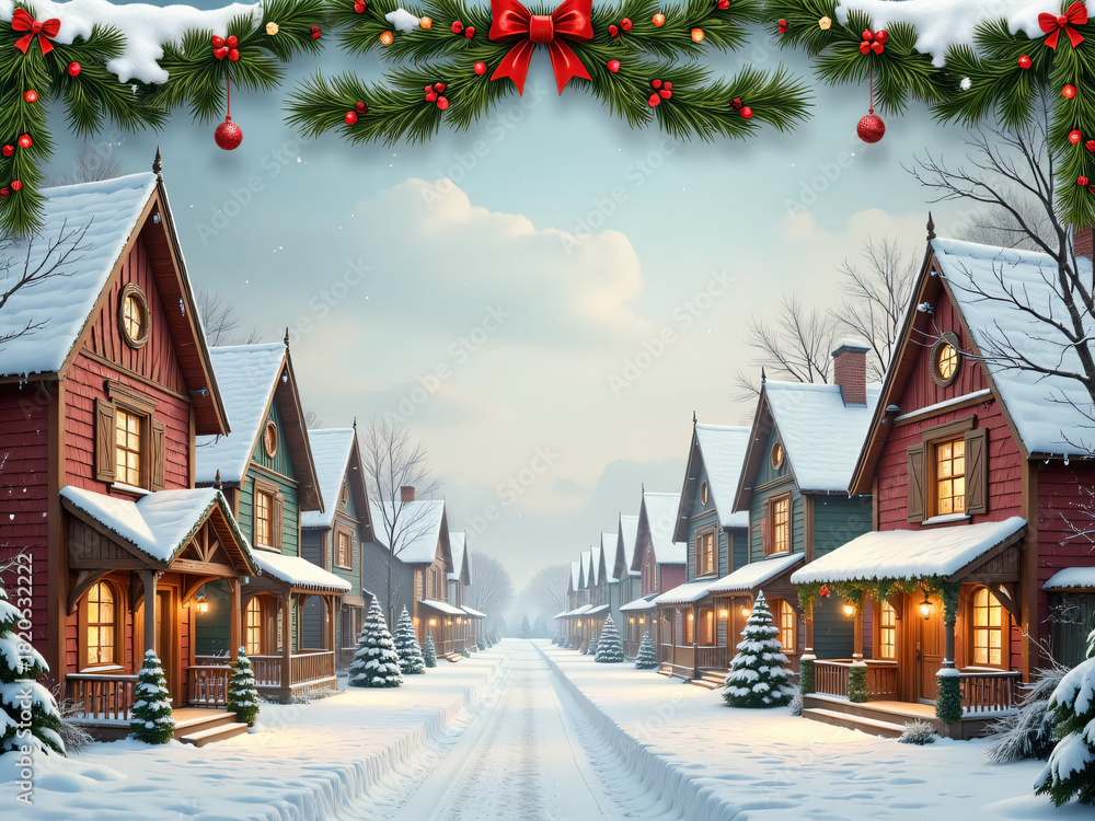 Fototapeta premium christmas card