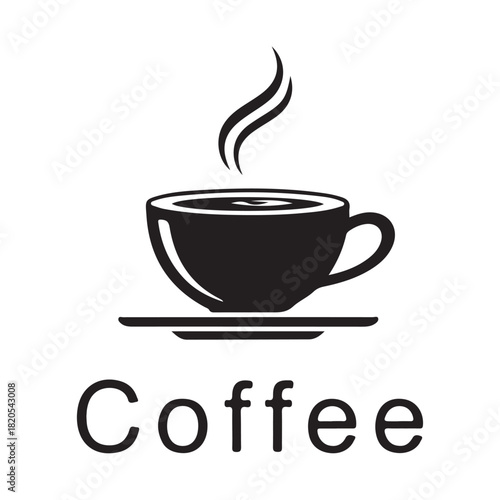 Coffee shop logo vector