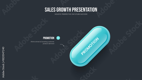 Service Analysis Presentation Design Vector Illustration. Creative Report One Element Diagram Slideshow Template. Investor Review 1 Step Infographic Frame Layout.