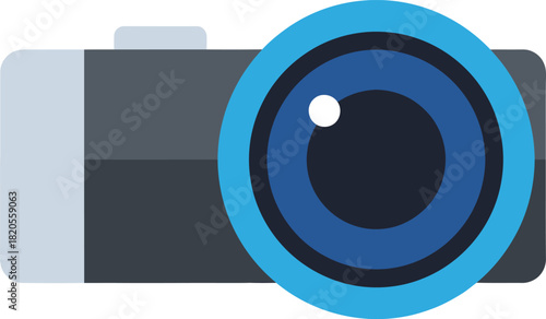 Camera icon photography digital photography photo lens camera equipment eps silhouette