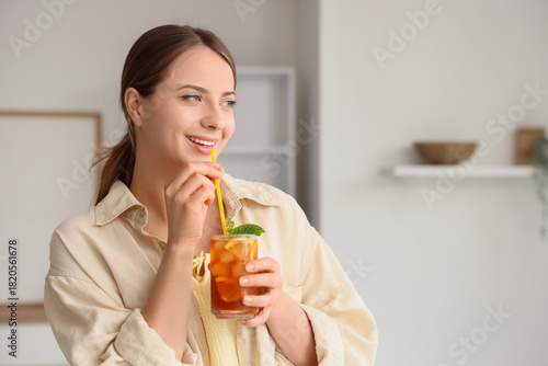 Beautiful young happy woman...