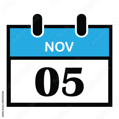 5th nov calender icon 