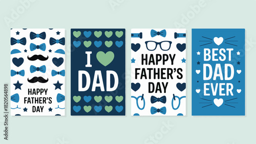 Father's Day Greeting Cards Collection happy father's day