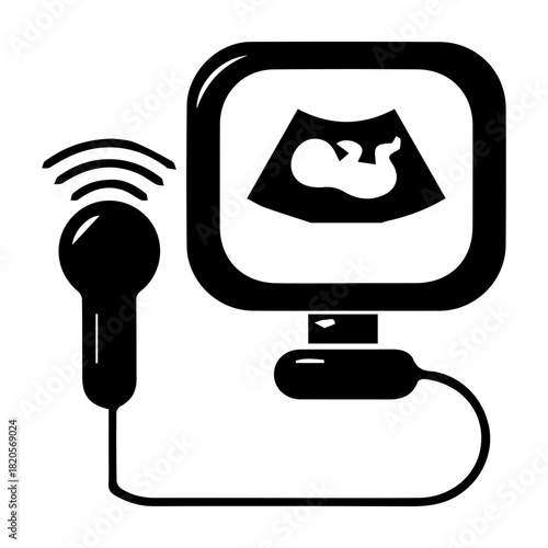 Fetal Ultrasound Icon