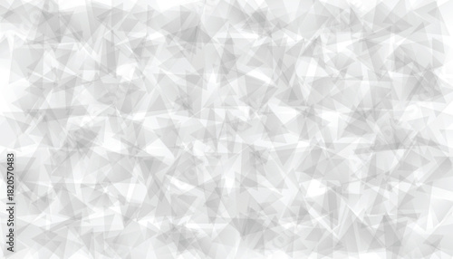 White grey geometric texture, modern low poly design minimal pattern