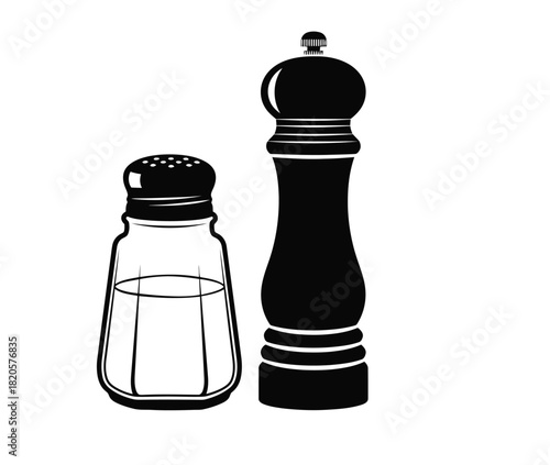 Salt & Pepper shaker Fusion Icon