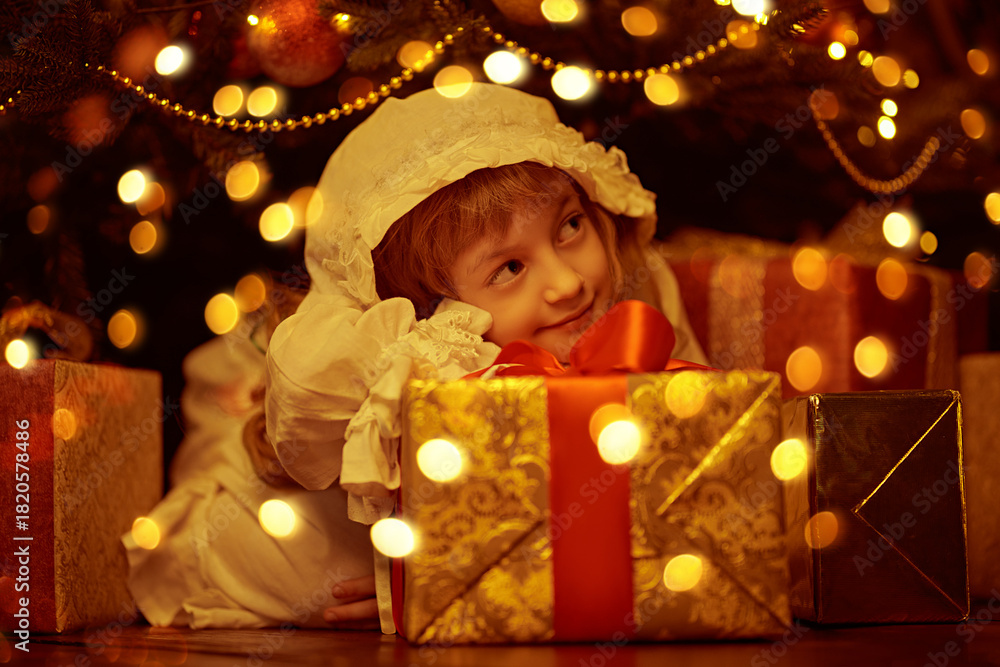 Naklejka premium Shining Gift Moment