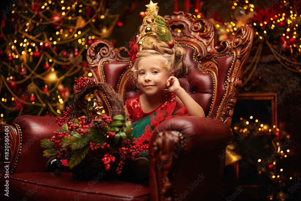 Naklejka premium Classic Holiday Portrait